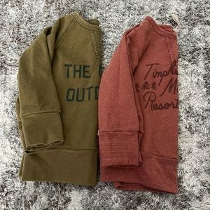 🌲BUNDLE of 2 Childhoods Clothing Sweatshirts🌲